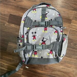 Pottery barn Mickey Mouse Kids Backpack - Gray